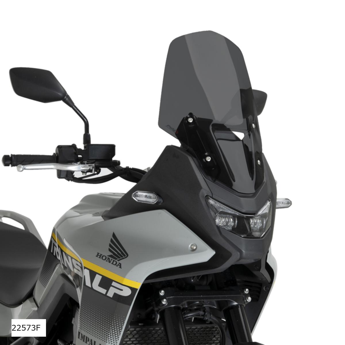 乐天商城 - プーチ ツーリングスクリーン ダーク スモーク XL750 TRANSALP 22573F