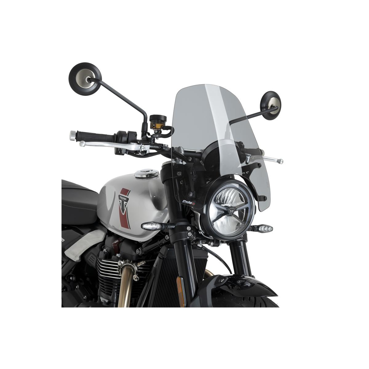 Puig (プーチ) ニュージェネレーションNK TOURING スモーク SPEEDTWIN1200RS/SPEEDTWIN 1200/SPEEDTWIN900 22619H