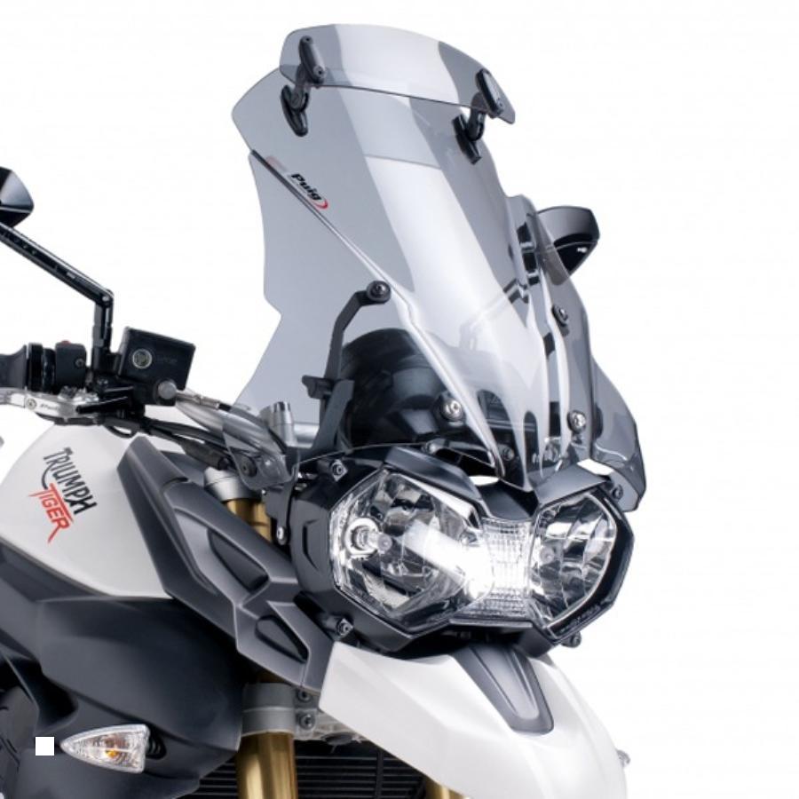 Puig (プーチ) スクリーン ツーリング/バイザー付スモーク Tiger800 5918H