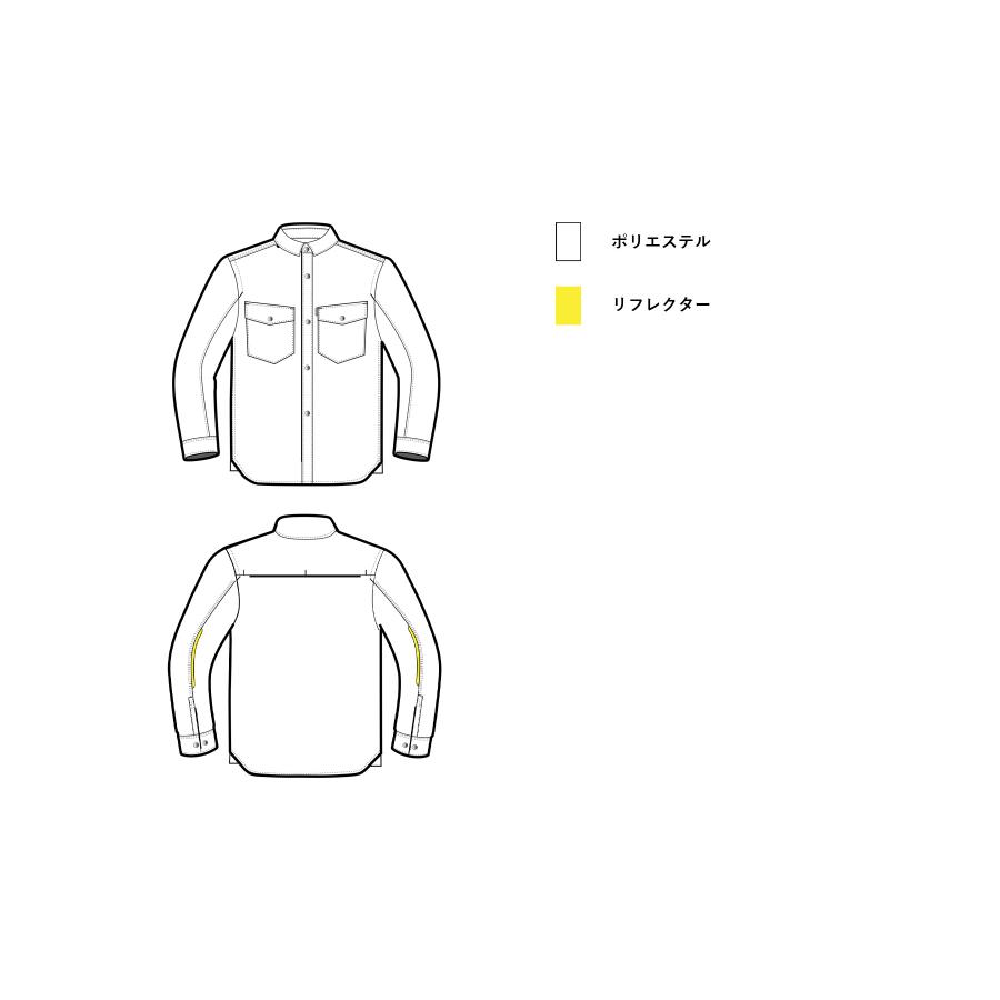 REVIT (レブイット) バイソン2 H2O オーバーシャツ イエローオーカー M FSO022-0430-M