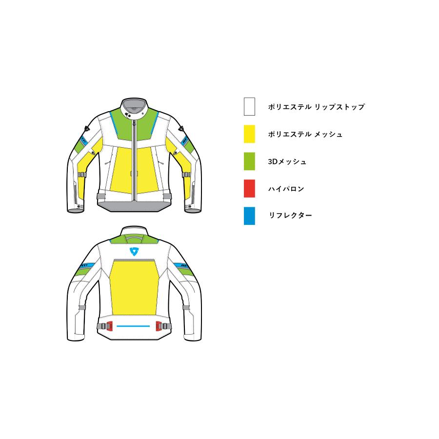 REVIT (レブイット) トルネード4 H2O ジャケット サンド/ブラック XL FJT382-5220-XL