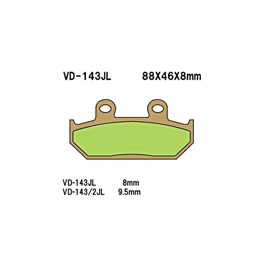ベスラ シンタードメタルパッドJL ホンダ VD-143JL