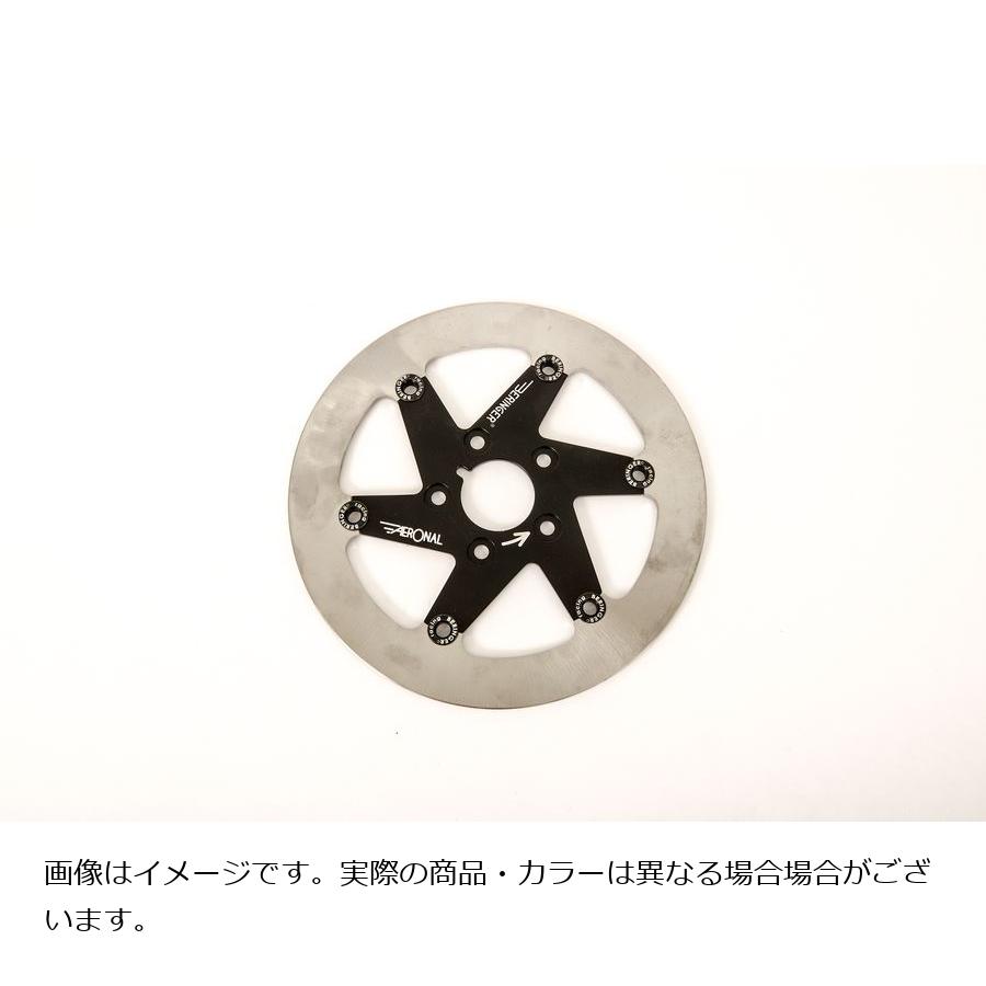 ベルリンガー AERONAL DISK エアロナルディスク ブレーキ ステン 右 ブラック スズキ 310φ