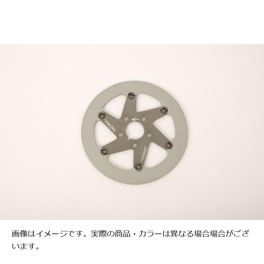 ベルリンガー AERONAL DISK エアロナルディスク ブレーキ ステン 右 チタン トライアンフ TRIUMPH 310φ