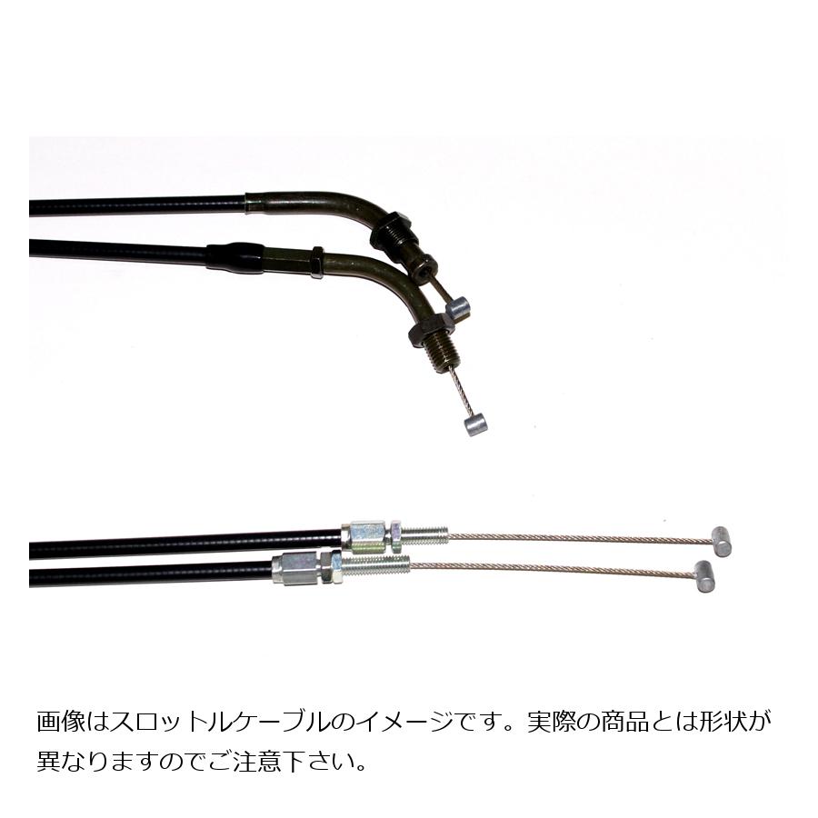 EFFEX (エフェックス) スロットルケーブル ブラック 100mmロング SR400 ECT30310