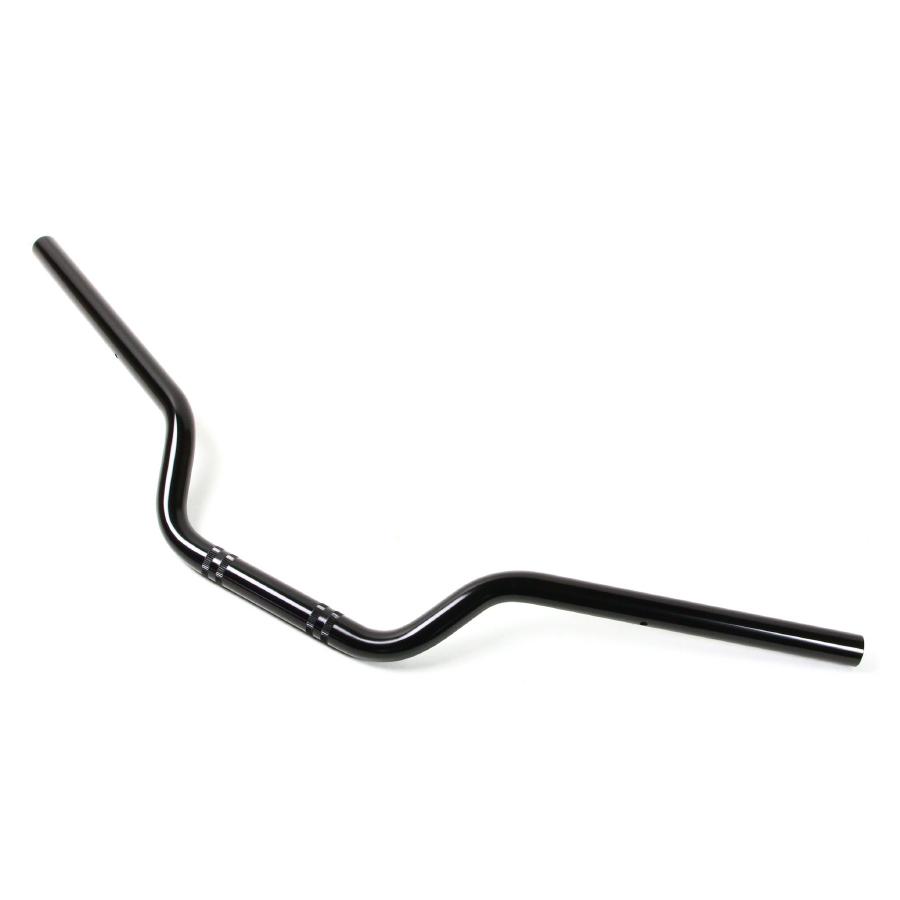 EFFEX (エフェックス) イージーフィットバー ハンドルバー EZ-FIT Low アルミ ブラック ER6n Ninja650 Ninja400 ニンジャ400 EBL751K