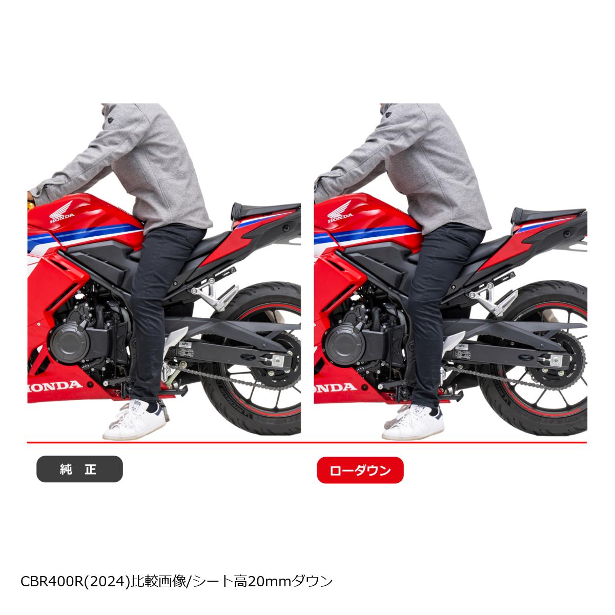 EFFEX (エフェックス) ローダウンCOMPキット 20mmダウン CBR400R PHA0060D-SET