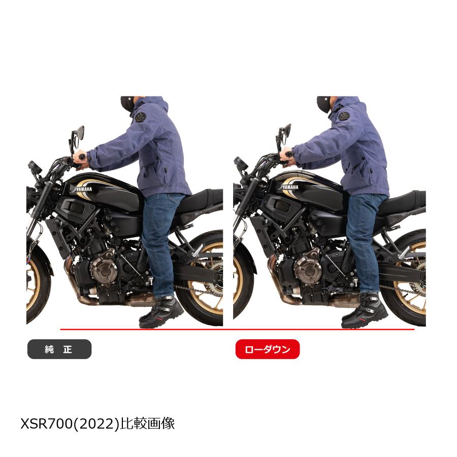 EFFEX (エフェックス) ローダウン コンプキット 18mmダウン MT-07 ABS XSR700 PHA352D-SET