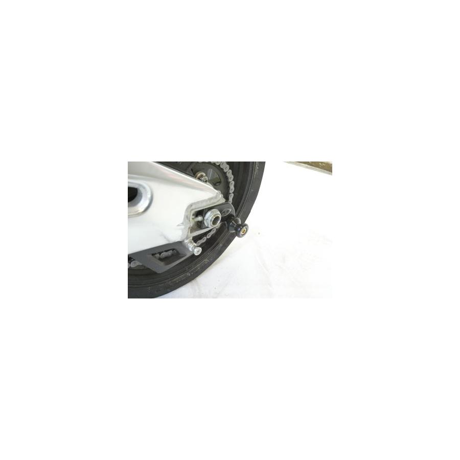 R&G (アールアンドジー) オフセットコットンリール ブラック TRIUMPH RSV4/FACTORY RSV4 RR RF TUONO V4