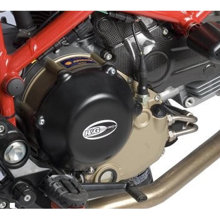 R&G (アールアンドジー) クラッチカバー ブラック 1098S 1198 1098R 1098 RG-ECC0012BK