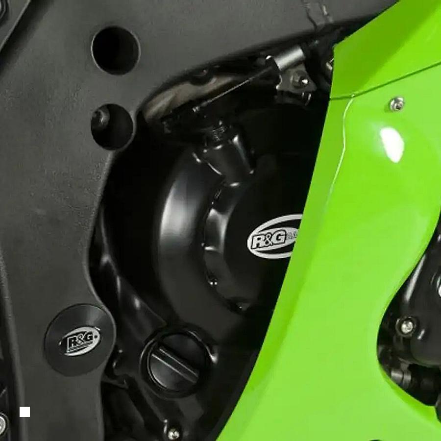 R&G (アールアンドジー) クラッチカバー ポリプロピレン ブラック ZX-10R RG-ECC0095BK