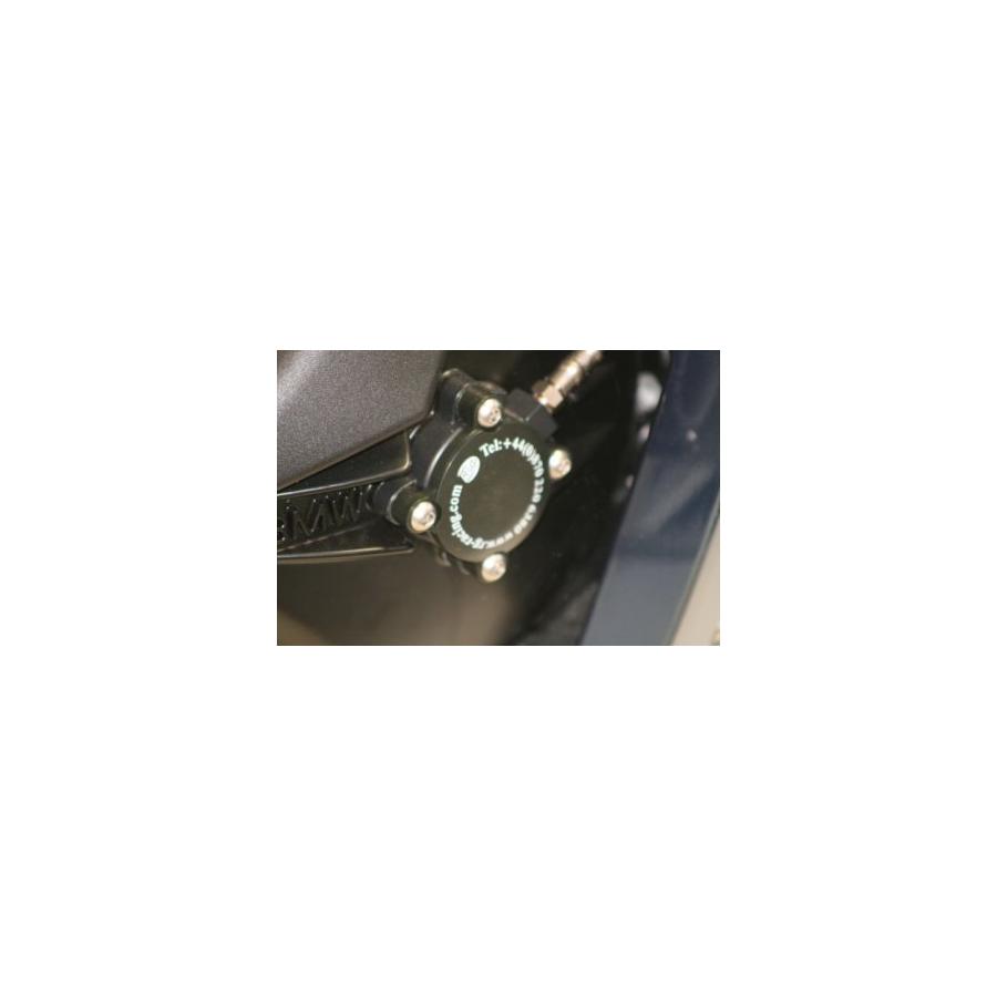 R&G (アールアンドジー) エンジンケーススライダー ブラック K1200GT RG-ECS0007BK