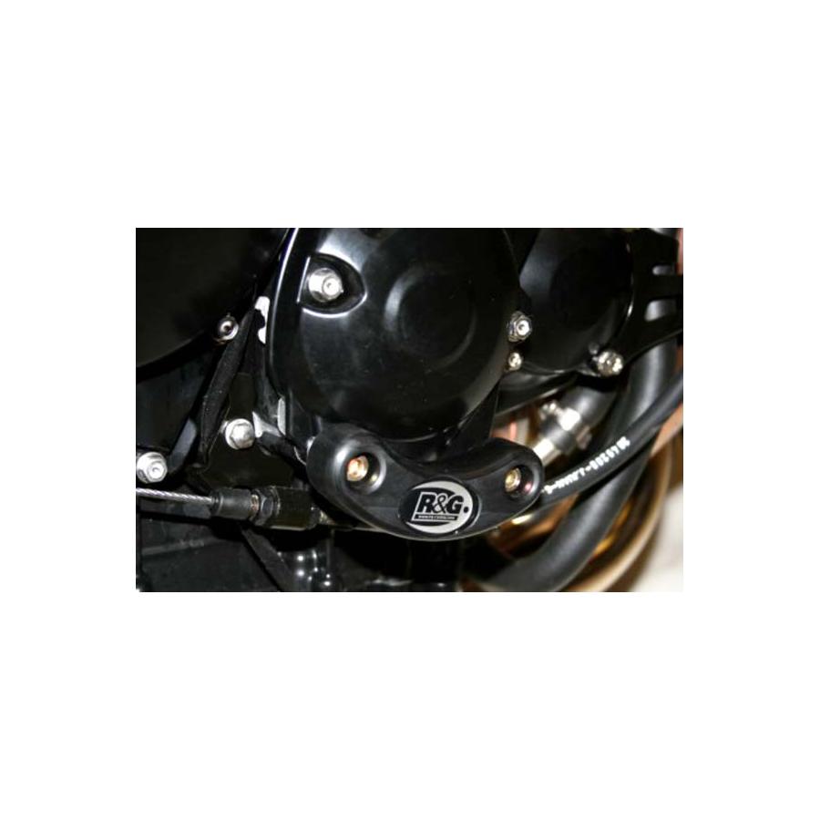 R&G (アールアンドジー) エンジンケーススライダー ブラック STREET TRIPLE 675 [ストリートトリプル] RG-ECS0016BK