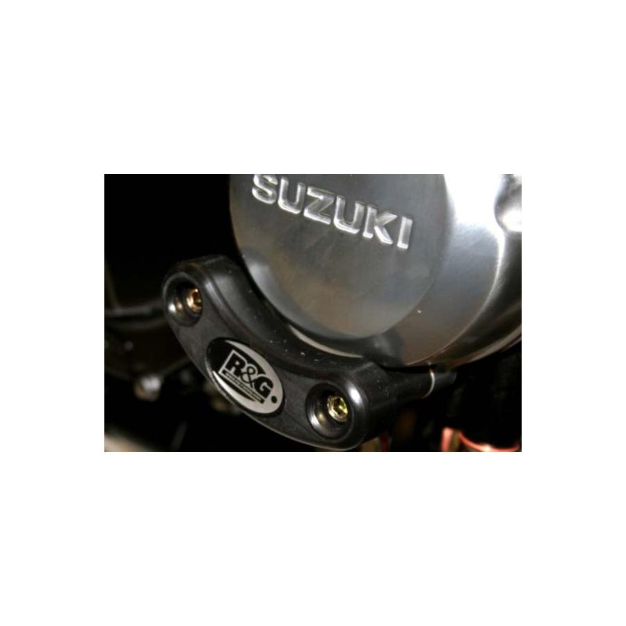 R&G (アールアンドジー) エンジンケーススライダー ブラック GSX1400/Z RG-ECS0018BK
