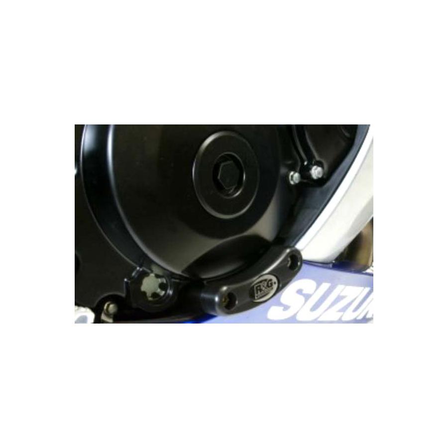 R&G (アールアンドジー) エンジンケーススライダー HDPE ブラック GSX-R1000K7/K8 GSX-S1000/F RG-ECS0040BK
