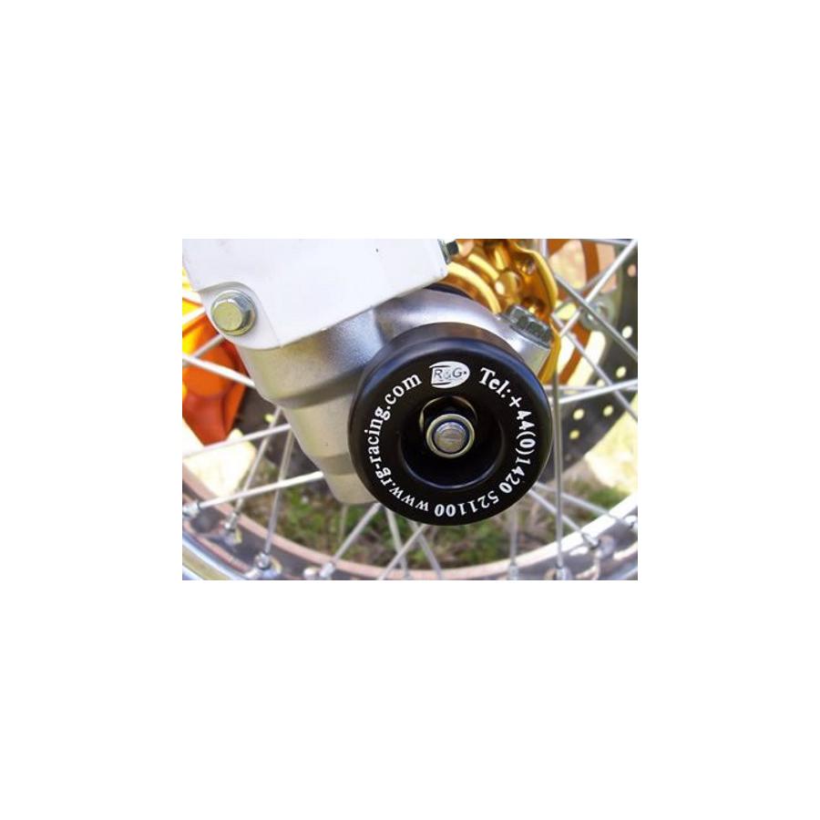 R&G (アールアンドジー ) フォークプロテクター ブラック WR250F/450F -12・GasGas 125/250/450 RG-FP0015BK