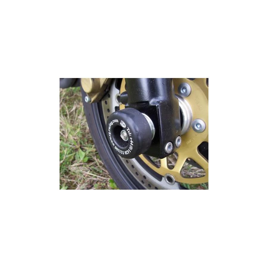 R&G (アールアンドジー) フォークプロテクター ブラック ZRX1200R ZRX1200S ZRX1100 ZRX1100-2 RG-FP0017BK
