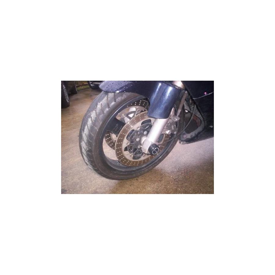 R&G (アールアンドジー) フォークプロテクター ブラック ZZR1200 ZZR1100[C型] Z1000[ZRT00A] ZXR750/R RG-FP0021BK