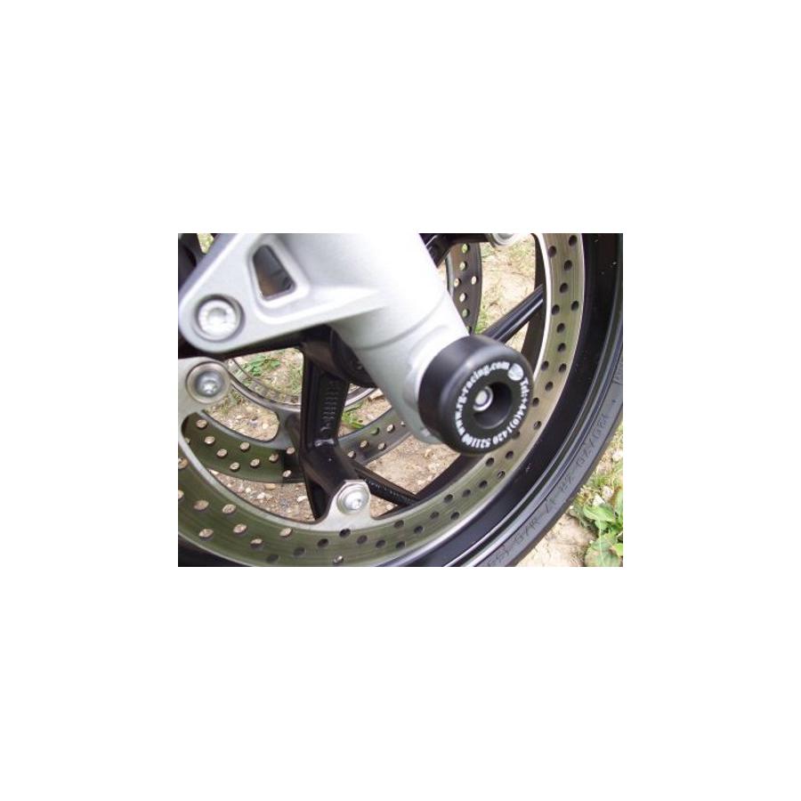 R&G (アールアンドジー) フォークプロテクター ブラック F800R F800S F800ST [ストラーダ] RG-FP0057BK