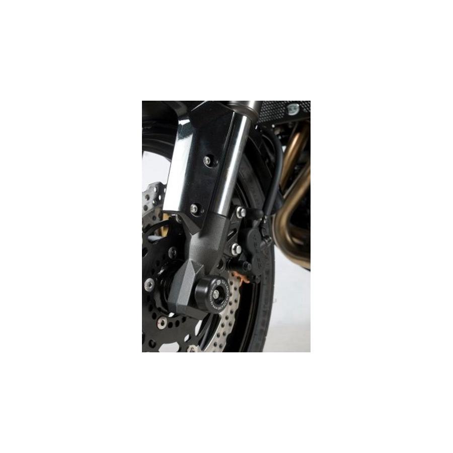 R&G (アールアンドジー) フォークプロテクター ブラック VERSYS [650cc] [ヴェルシス] RG-FP0059BK