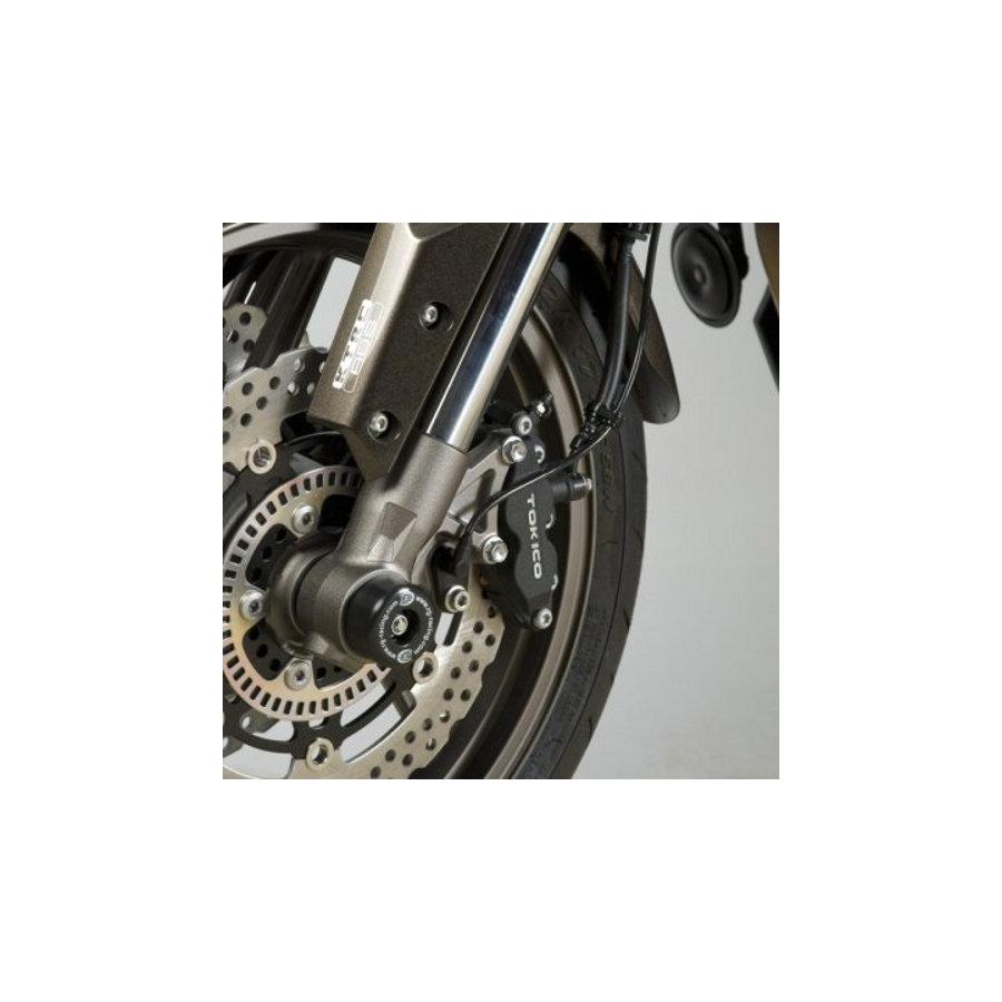 R&G (アールアンドジー) フォークプロテクター ブラック Z1000[ZRT00B] VERSYS1000[ヴェルシス] RG-FP0067BK