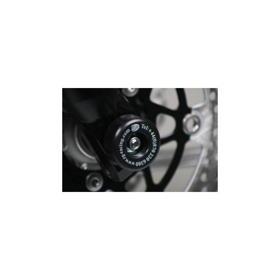 R&G (アールアンドジー) フォークプロテクター ブラック Z750[ZR750] Z750S[ZR750] RG-FP0068BK
