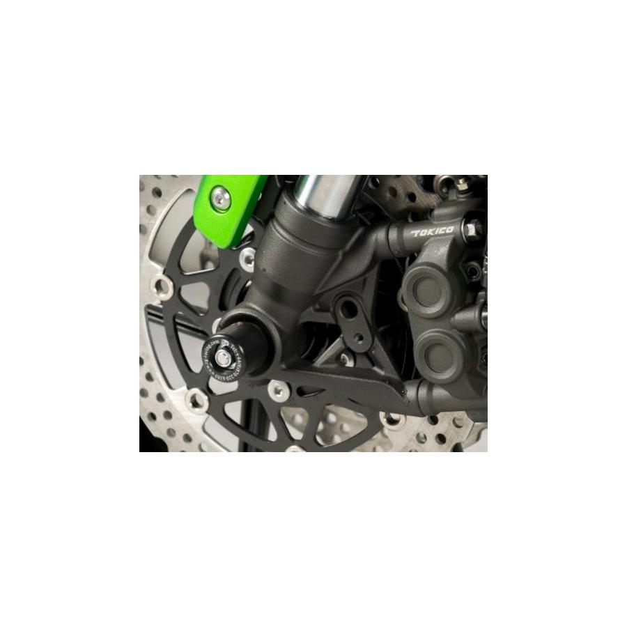R&G (アールアンドジー) フォークプロテクター ブラック Z1000[ZRT00D] NINJA1000[Z1000SX][ニンジャ] RG-FP0095BK