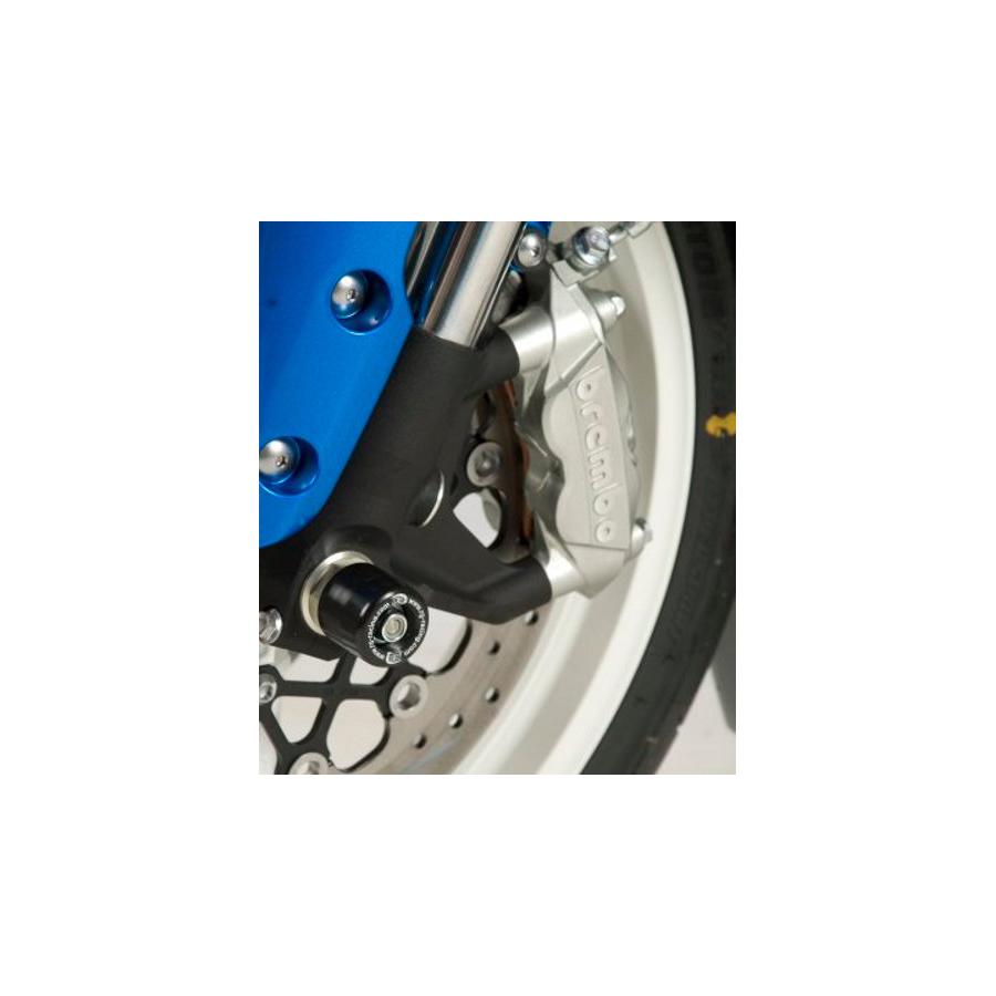 R&G (アールアンドジー) フォークプロテクター ブラック GSX-R750 GSX-R600 RG-FP0101BK