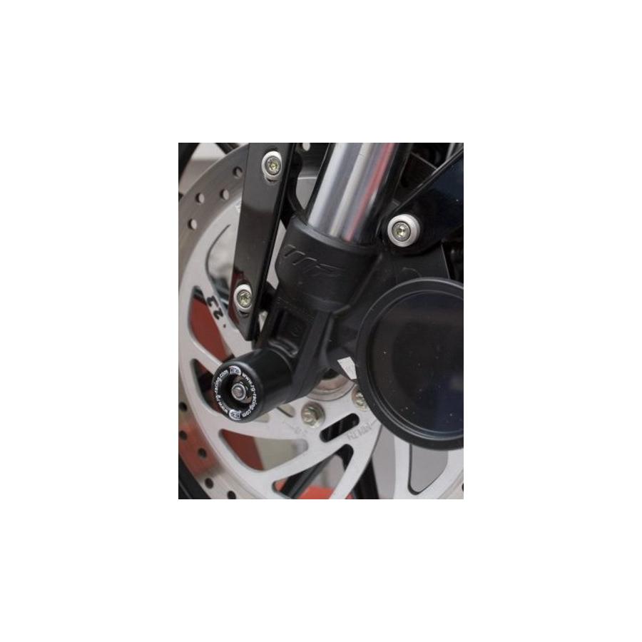 R&G (アールアンドジー) フォークプロテクター ブラック 390DUKE[デューク] 200 DUKE 125 DUKE RG-FP0106BK