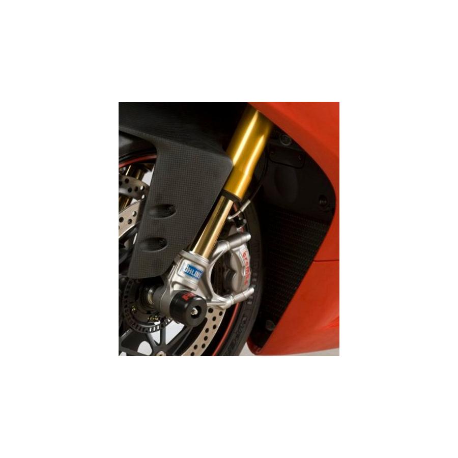 R&G (アールアンドジー) フォークプロテクター ブラック 1199 Panigale/S [パニガーレ] RG-FP0109BK