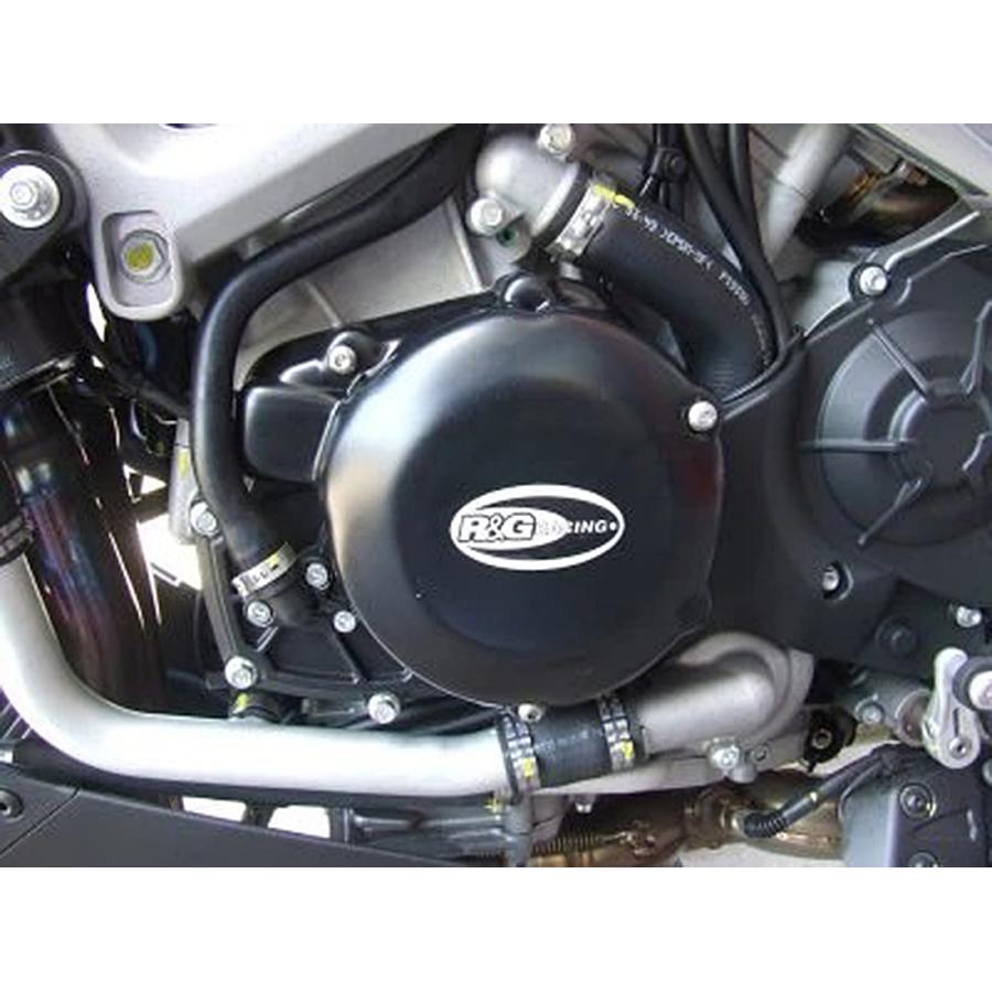 R&G (アールアンドジー) エンジンケースカバーセット ポリプロピレン ブラック RSV4 V4 Tuono V4 Tuono 1100 RG-KEC0031BK