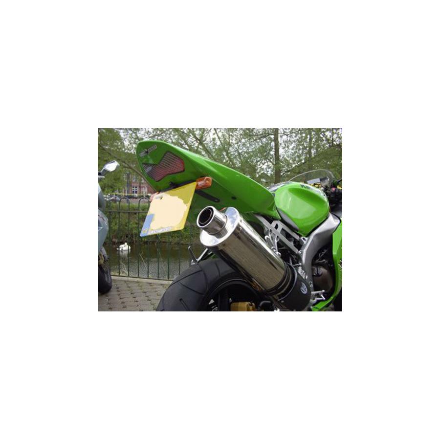 R&G (アールアンドジー) フェンダーレスキット ブラック Z1000[ZRT00A] Z750[ZR750] ZX-6R/RR(03/04) RG-LP0001BK