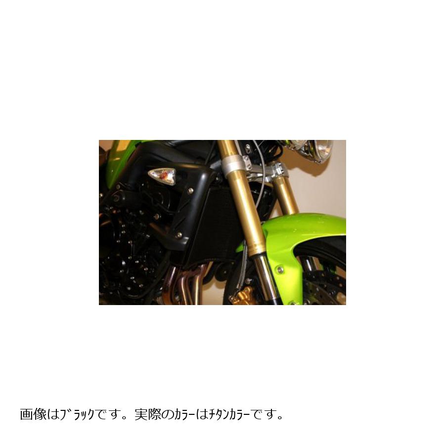 R&G (アールアンドジー) ラジエターガード チタン STREET TRIPLE 675 [ストリートトリプル] RG-RAD0070TI
