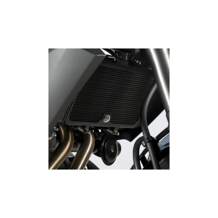 R&G (アールアンドジー) ラジエターガード ブラック ER-6n ER-6f/Ninja650R[ニンジャ] VERSYS [650cc] [ヴェルシス] RG-RAD0091BK