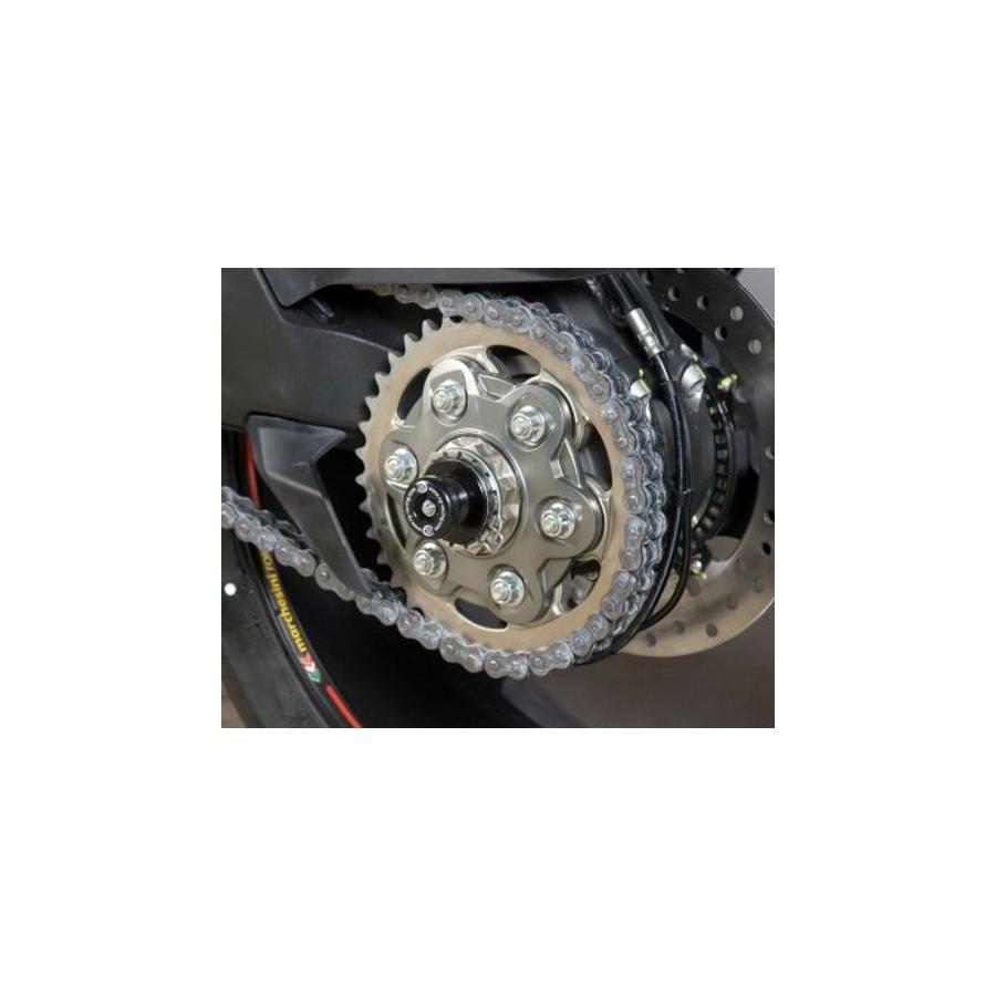 R&G (アールアンドジー) スピンドルスライダー ブラック 1098 1098R 1098S 1198 1199 Panigale/S[パニガーレ] RG-SS0018BK