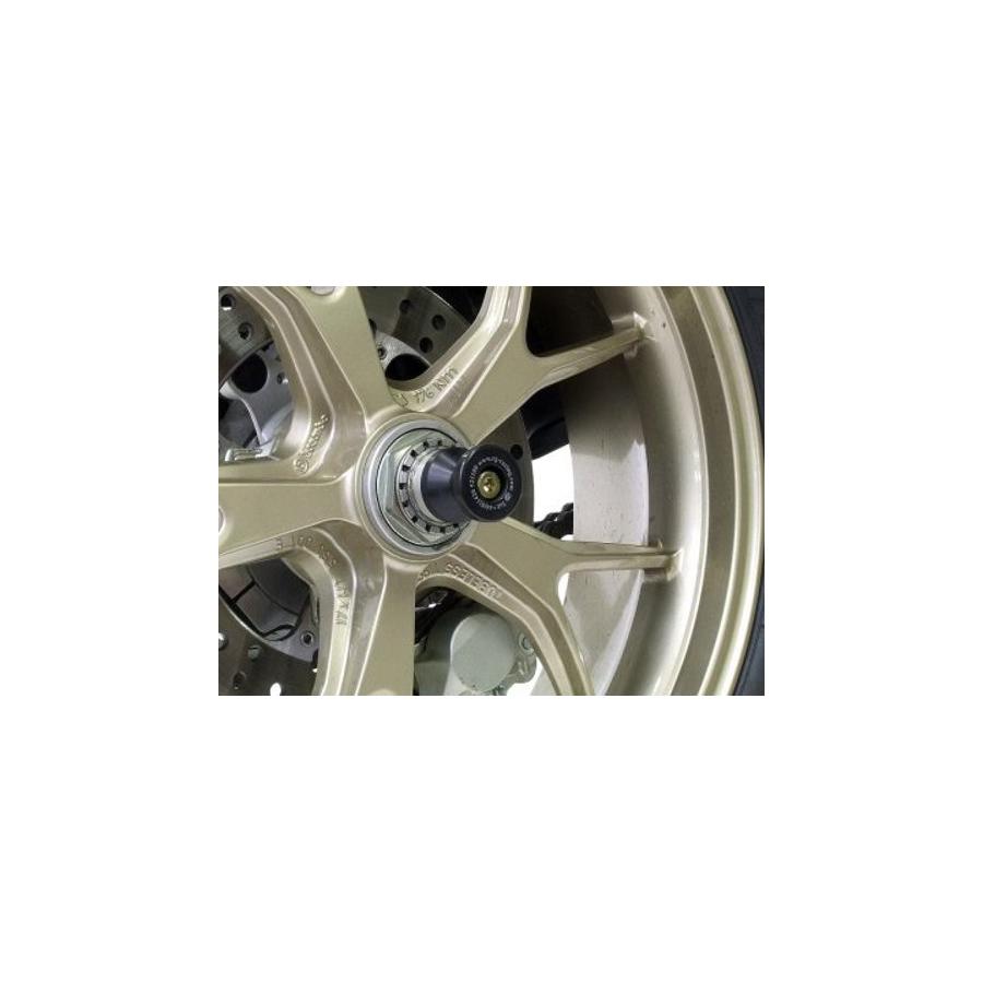 R&G (アールアンドジー) スピンドルスライダー ブラック MONSTER1100/S EVO[モンスター] RG-SS0029BK