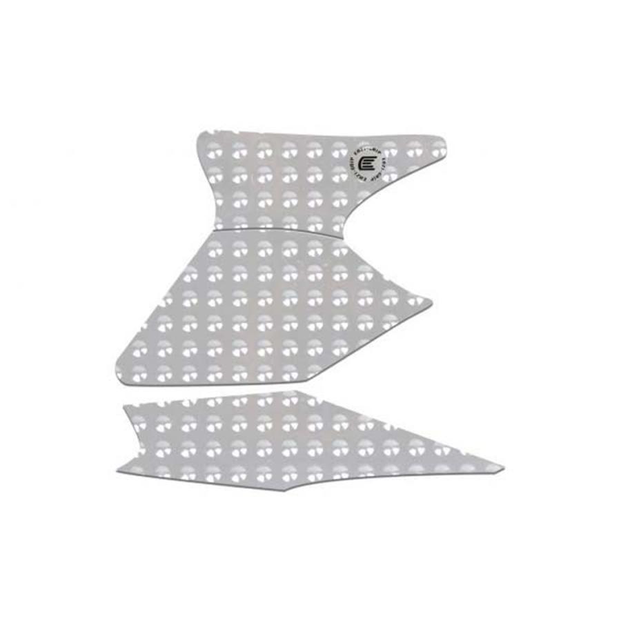 R&G (アールアンドジー ) Eazi-Grip Tank Grips:EVO:クリア Turismo Veloce RG-EVO608CL