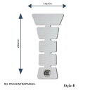 R&G (アールアンドジー ) Eazi-Grip Tank Grips:PRO:クリア Design E (Centre Tank Pads) RG-PROCENTREPADECL(2)