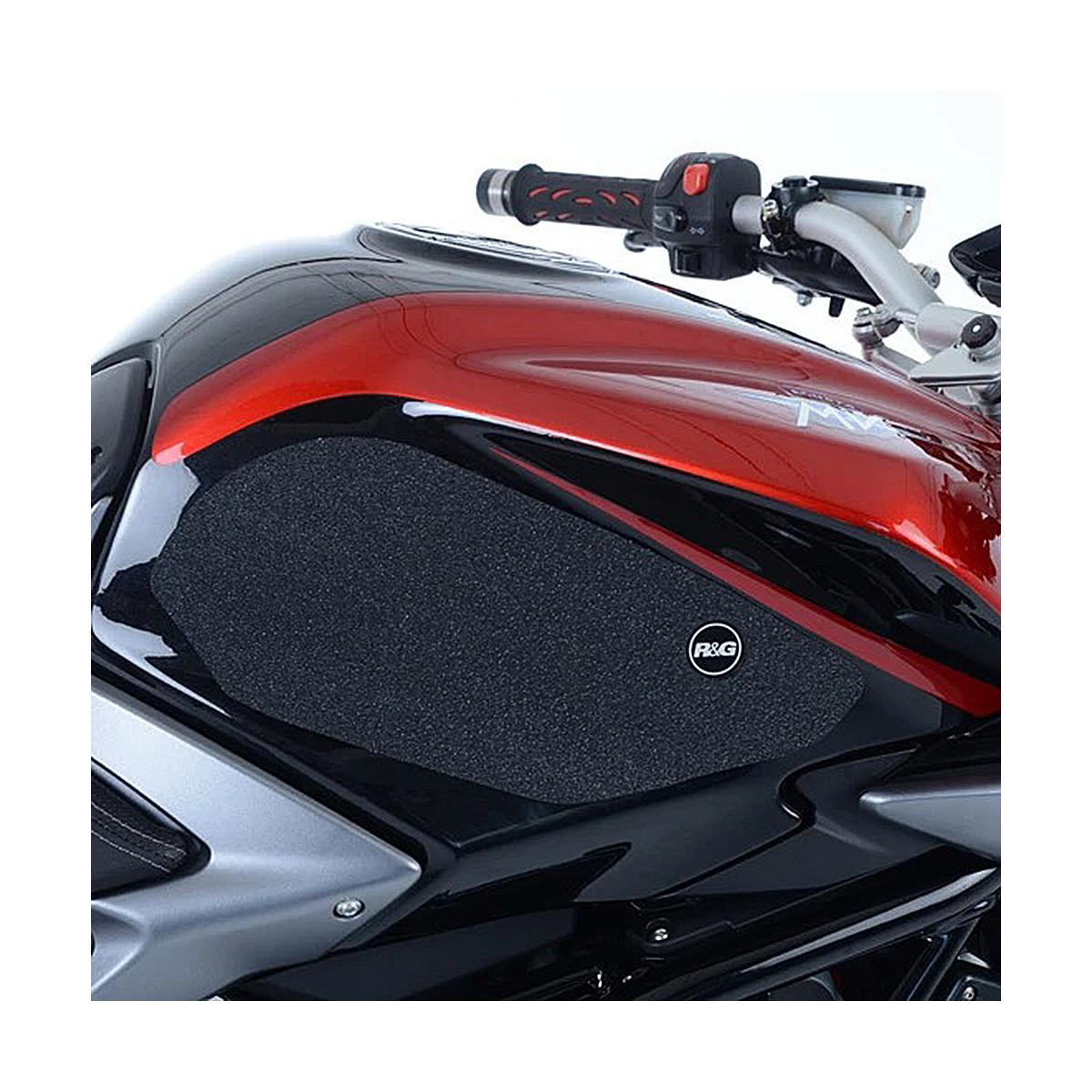 Tank Pads - R&G (アールアンドジー ) タンクトラクショングリップ ブラック Brutale 800RR RG-EZRG607BL