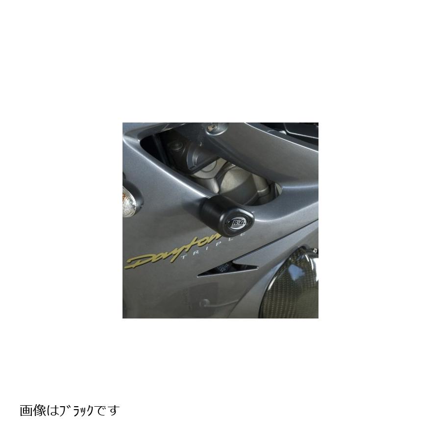 R&G (アールアンドジー) エアロクラッシュプロテクター ホワイト DAYTONA 675 [デイトナ] RG-CP0309WH