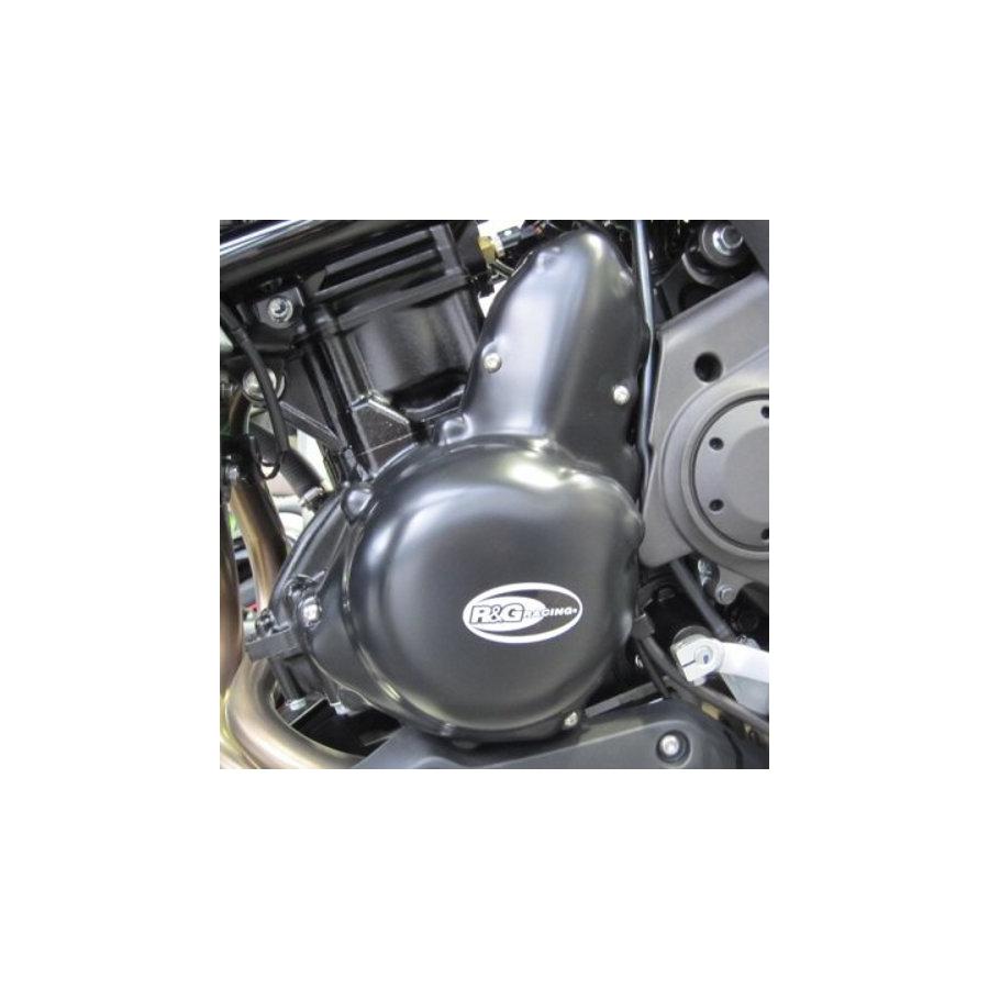 R&G (アールアンドジー) ジェネレーターカバー ブラック VERSYS [650cc] [ヴェルシス] ER-6n ER-6f/Ninja650R[ニンジャ] RG-ECC0121BK