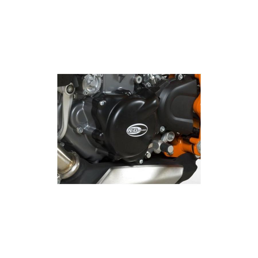 R&G (アールアンドジー) クランクケースカバー ブラック 690DUKE[デューク] RG-ECC0137BK