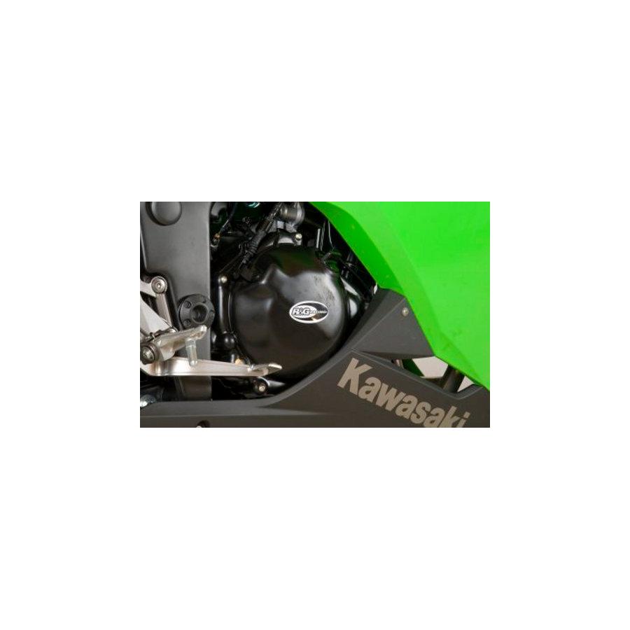 R&G (アールアンドジー) クラッチカバー ブラック Ninja250 ニンジャ250 [JBK-EX250L] NINJA300 RG-ECC0140BK