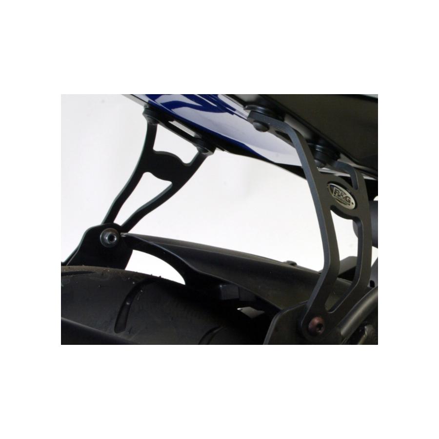 R&G (アールアンドジー) Exhaust Hanger エキゾーストハンガー BLACK ブラック SUZUKI GSX-R1000K7-K8 RG-EH0039BK