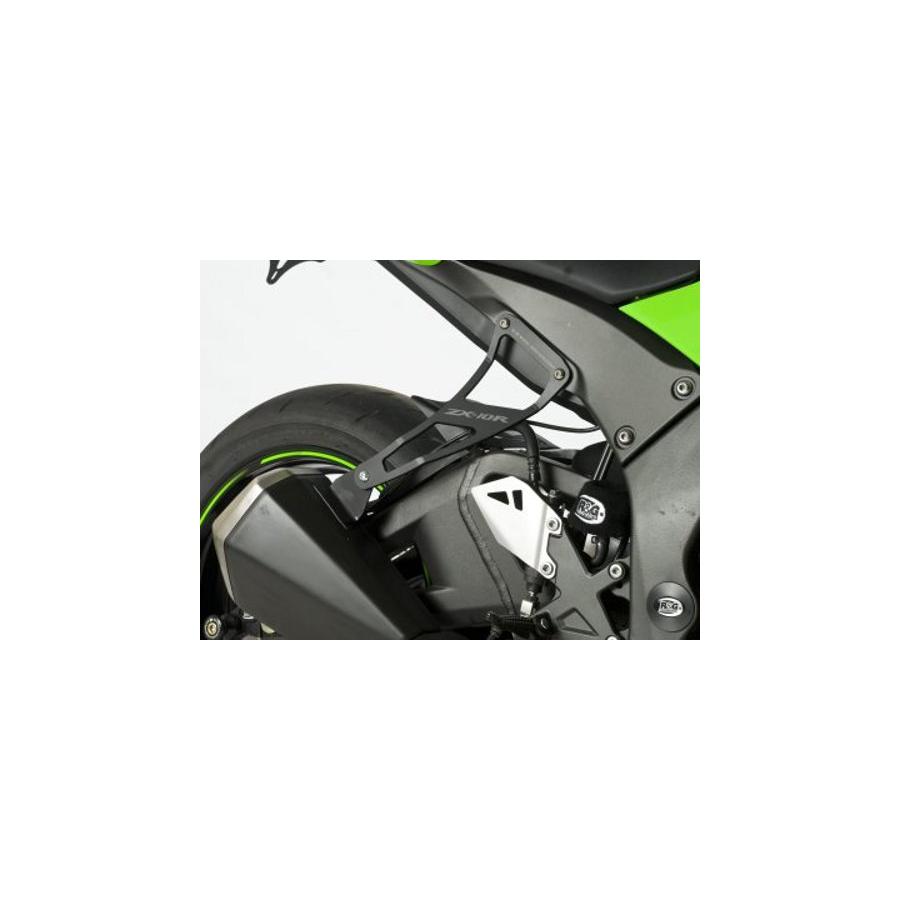R&G (アールアンドジー) Exhaust Hanger エキゾーストハンガー BLACK ブラック KAWASAKI ZX-10R RG-EH0047BKA