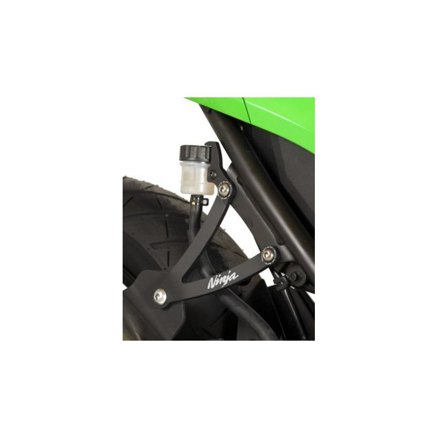 R&G (アールアンドジー) Exhaust Hanger エキゾーストハンガー BLACK ブラック KAWASAKI NINJA250 ニンジャ250 NINJA300 ニンジャ300 Z300 RG-EH0055BKA