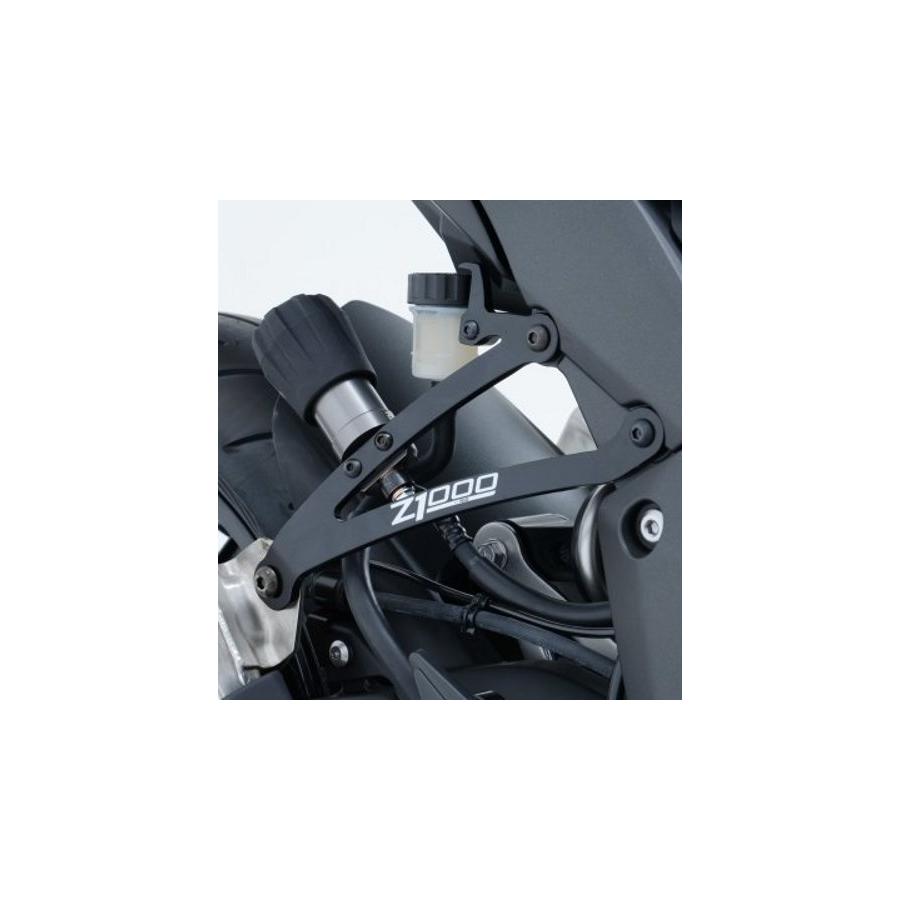 R&G (アールアンドジー) Exhaust Hanger エキゾーストハンガー BLACK ブラック KAWASAKI Z1000SX RG-EH0058BK