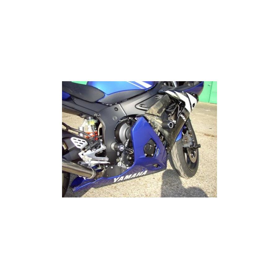 R&G (アールアンドジー) フォークプロテクター ブラック YZF-R6 RG-FP0014BK