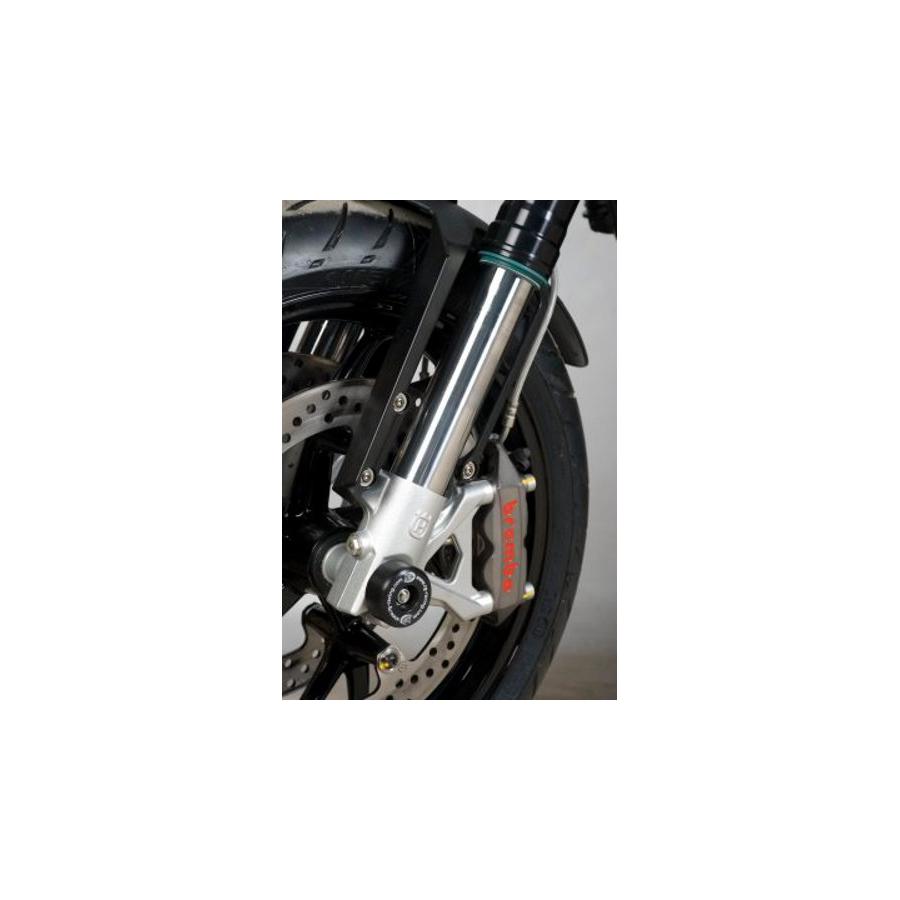 R&G (アールアンドジー) フォークプロテクター ブラック NUDA900R [ヌーダ] RG-FP0108BK