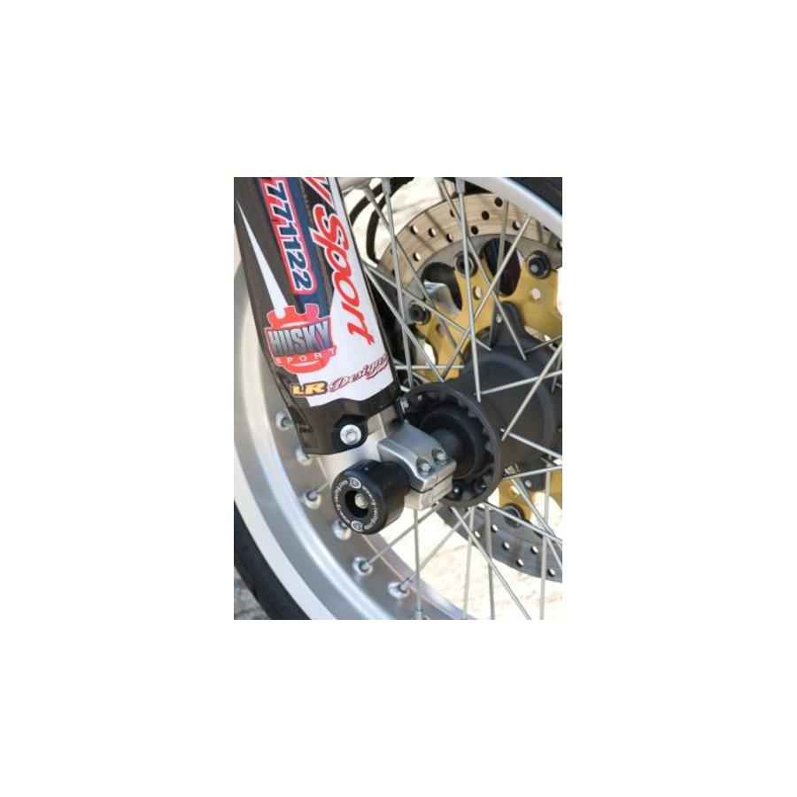 R&G (アールアンドジー) フォークプロテクター ブラック HUSQVARNA 630SMR(10/11) RG-FP0124BK